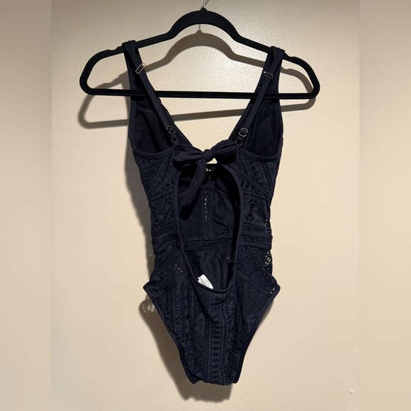 BECCA Black Lace One Piece Swimsuit - Picture 4 of 10